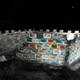 Illustration for article titled Awesome guy built a colorful ice fortress because winter was coming